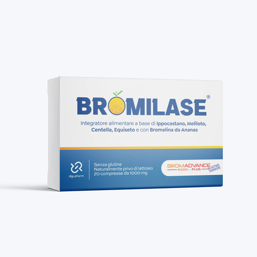 Bromilase integratore a base di bromelina e papaina di Digi-Pharm